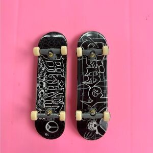 Set of 2 Vintage Tech Deck Fingerboards Blind Grim Reaper